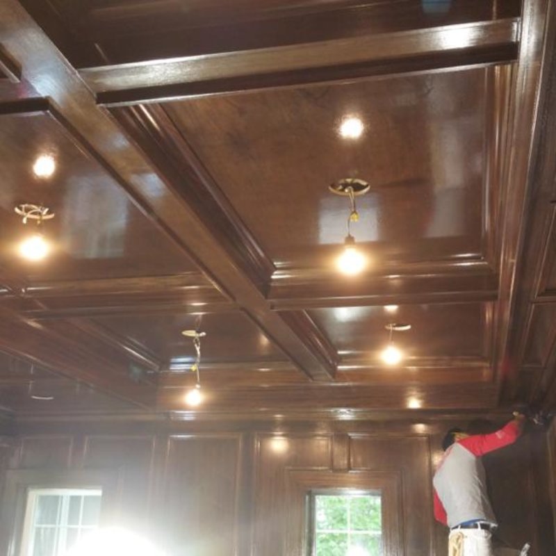 Interior Staining wood work